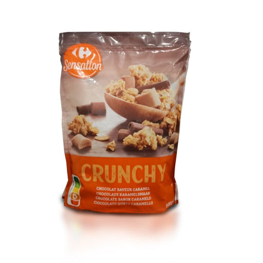 Cereal Crunchy 2 chocolate y caramelo Carrefour - 500gr. - FamilyBox.Store enviar a venezuela ship to venezuela supermercado online venezuela online supermarket