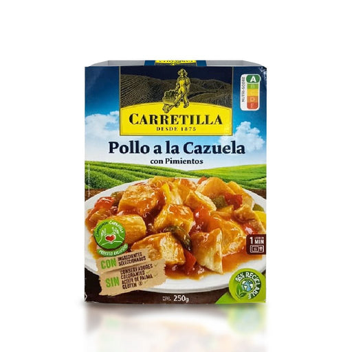 Pollo a la cazuela con pimientos Carretilla - 250gr. - FamilyBox.Store enviar a venezuela ship to venezuela supermercado online venezuela online supermarket