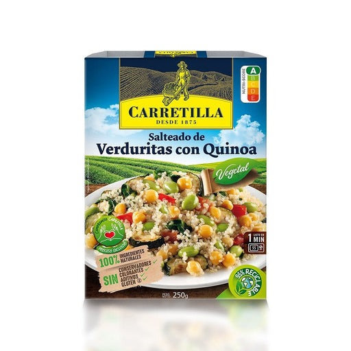 Salteado de Verduras con Quinoa Carretilla - 250gr. - FamilyBox.Store enviar a venezuela ship to venezuela supermercado online venezuela online supermarket