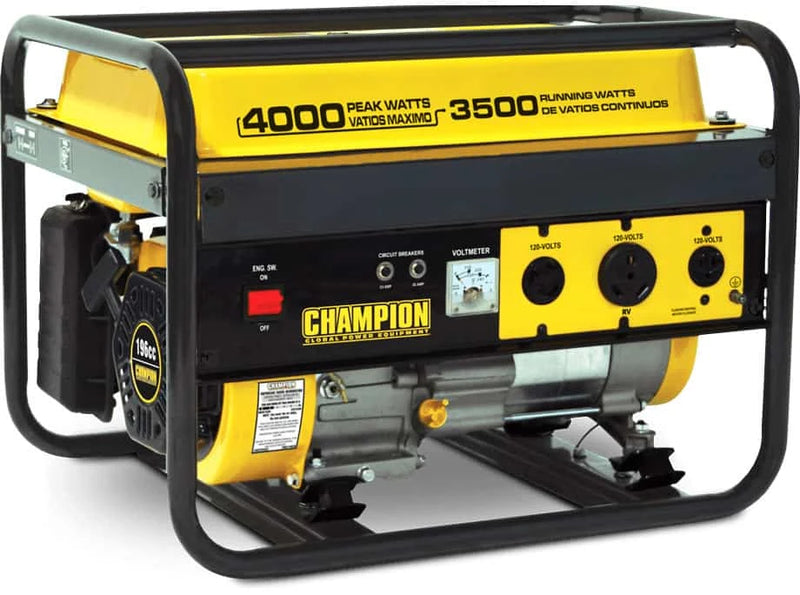 GENERADOR ELÉCTRICO CHAMPION 46596 – 4000W ARRANQUE / 3500W CONTINUOS