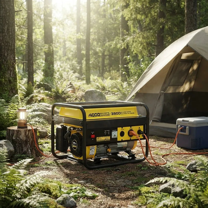GENERADOR ELÉCTRICO CHAMPION 46596 – 4000W ARRANQUE / 3500W CONTINUOS