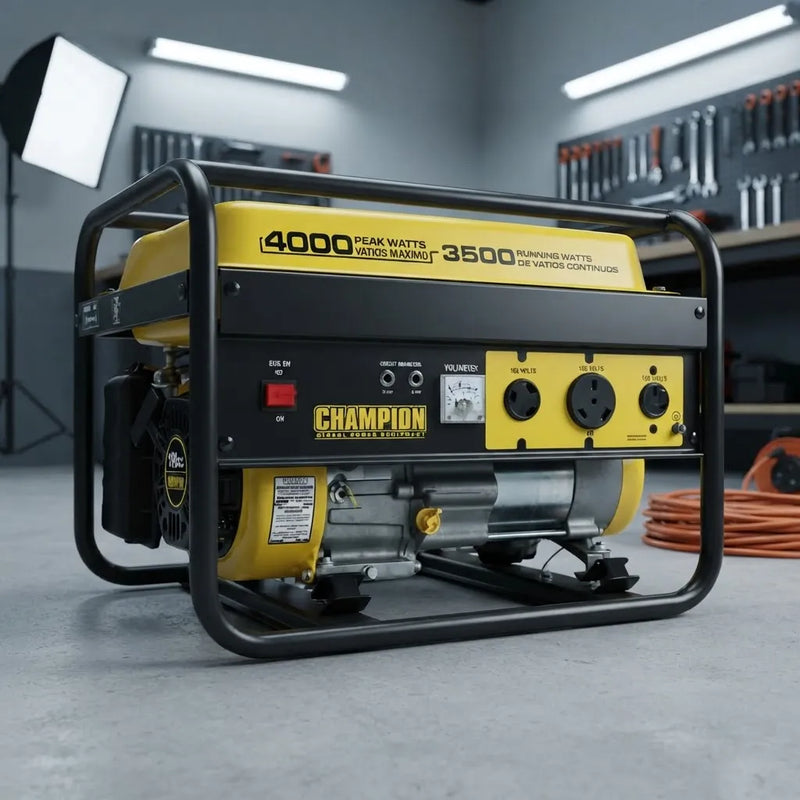 GENERADOR ELÉCTRICO CHAMPION 46596 – 4000W ARRANQUE / 3500W CONTINUOS