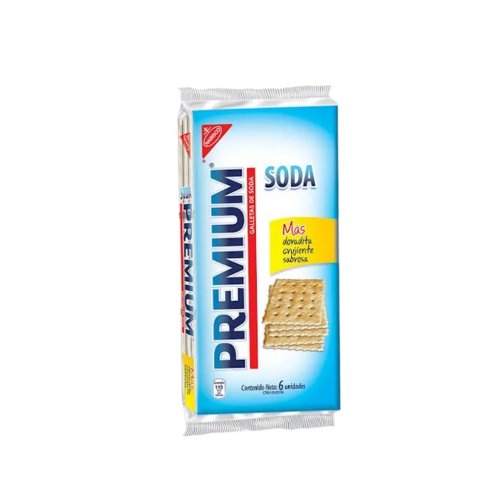 PREMIUM soda crackers - 6 units