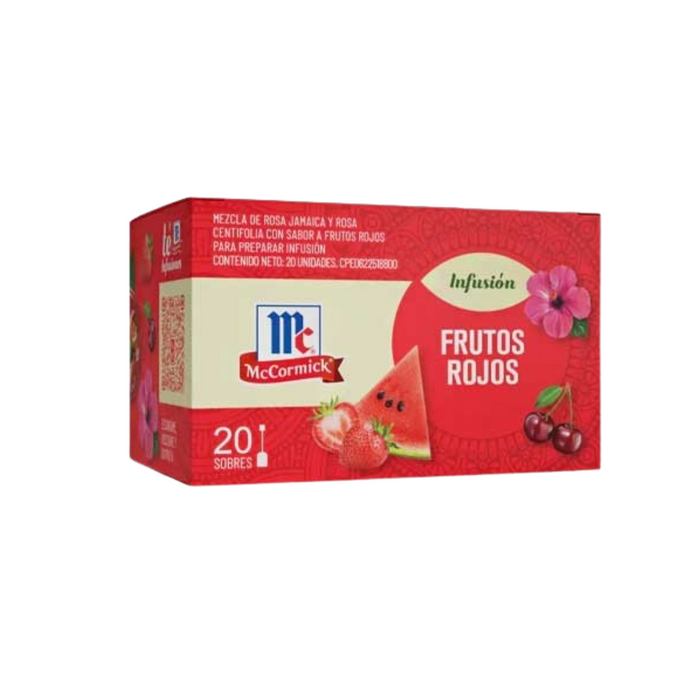 Infusion Frutos Rojos Mc Cormick - 20 sobres
