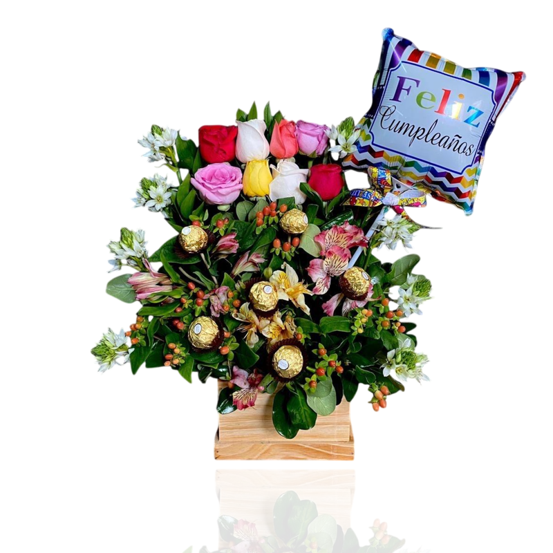 Floral Arrangements Party Box (Caracas Only)