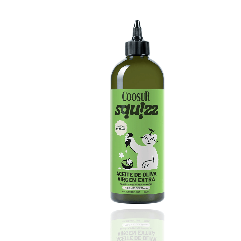 Aceite de Oilva Virgen Extra Squizz Coosur - 620ml - FamilyBox.Store enviar a venezuela ship to venezuela supermercado online venezuela online supermarket