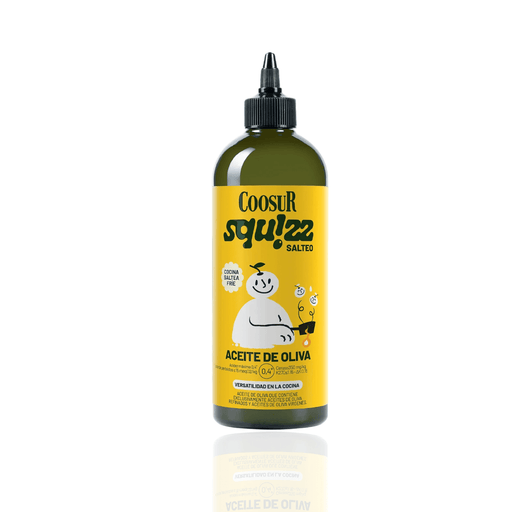 Aceite de Oilva Virgen Extra Squizz Salted Coosur - 620ml - FamilyBox.Store enviar a venezuela ship to venezuela supermercado online venezuela online supermarket