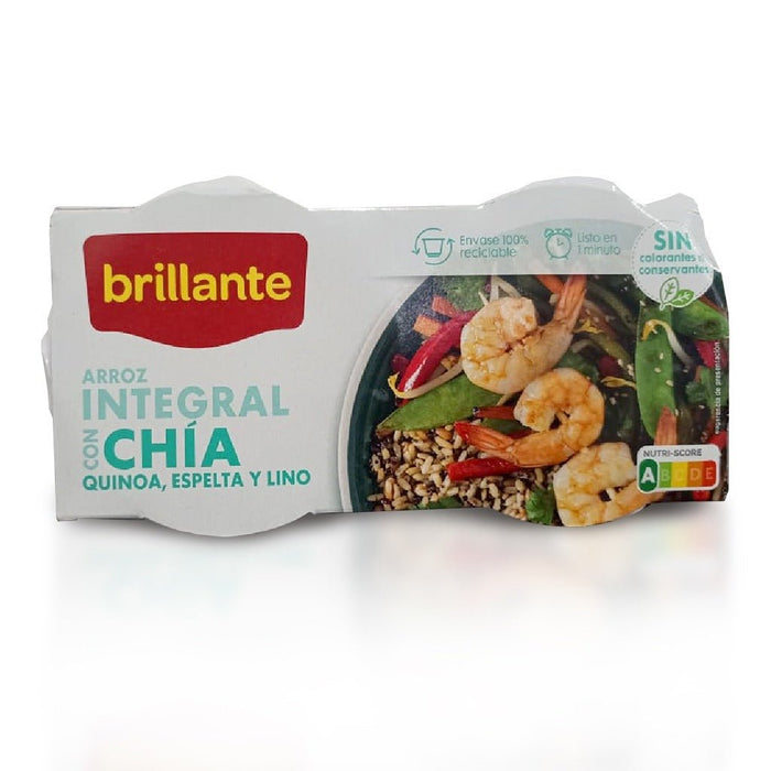 Arroz Integral Brillante - 2 x 125gr. - FamilyBox.Store enviar a venezuela ship to venezuela supermercado online venezuela online supermarket