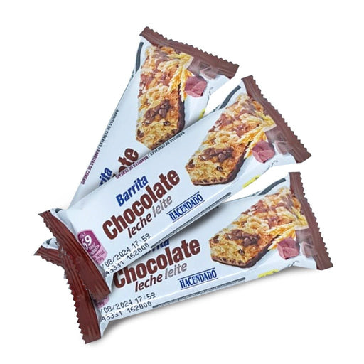 Barritas de Cereales y Chocolate con Leche-Hacendado-20grs-3pack - FamilyBox.Store enviar a venezuela ship to venezuela supermercado online venezuela online supermarket