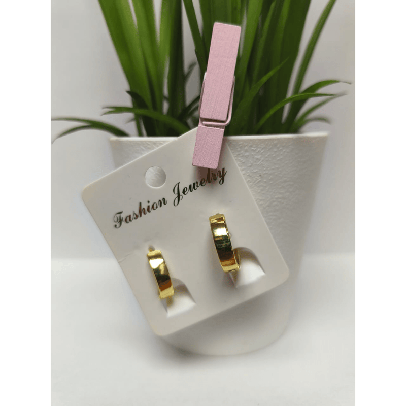 Bisuteria Zarcillos Argollas Lisas Doradas - FamilyBox.Store enviar a venezuela ship to venezuela supermercado online venezuela online supermarket