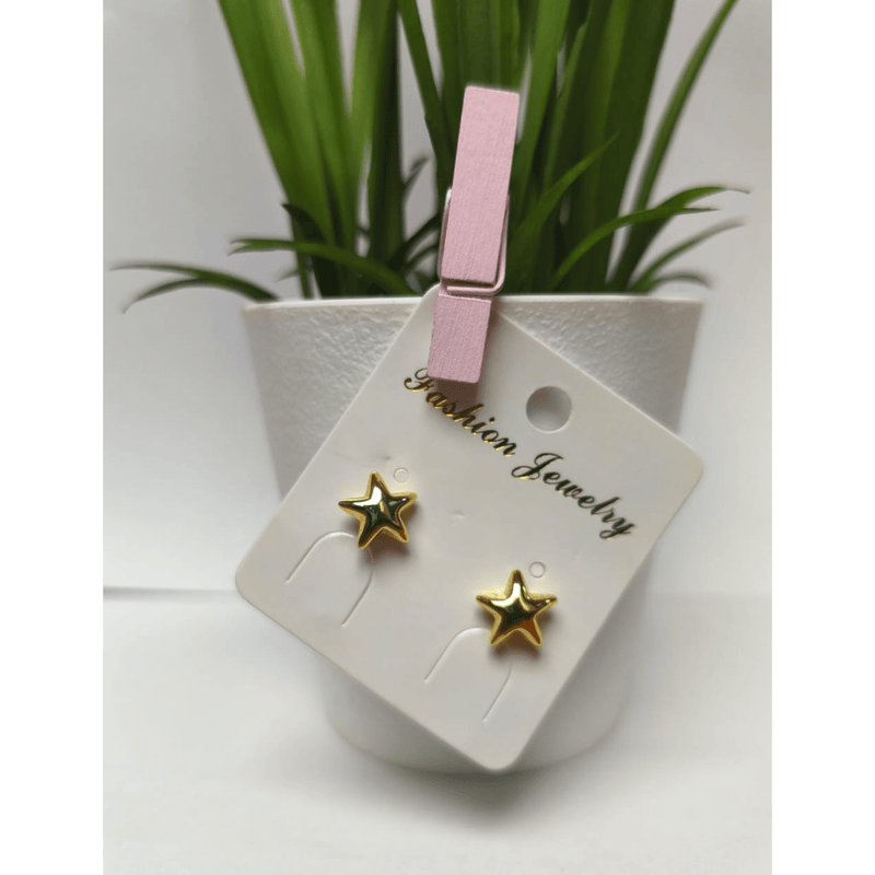 Bisuteria Zarcillos de estrellas dorados - de pin - FamilyBox.Store enviar a venezuela ship to venezuela supermercado online venezuela online supermarket