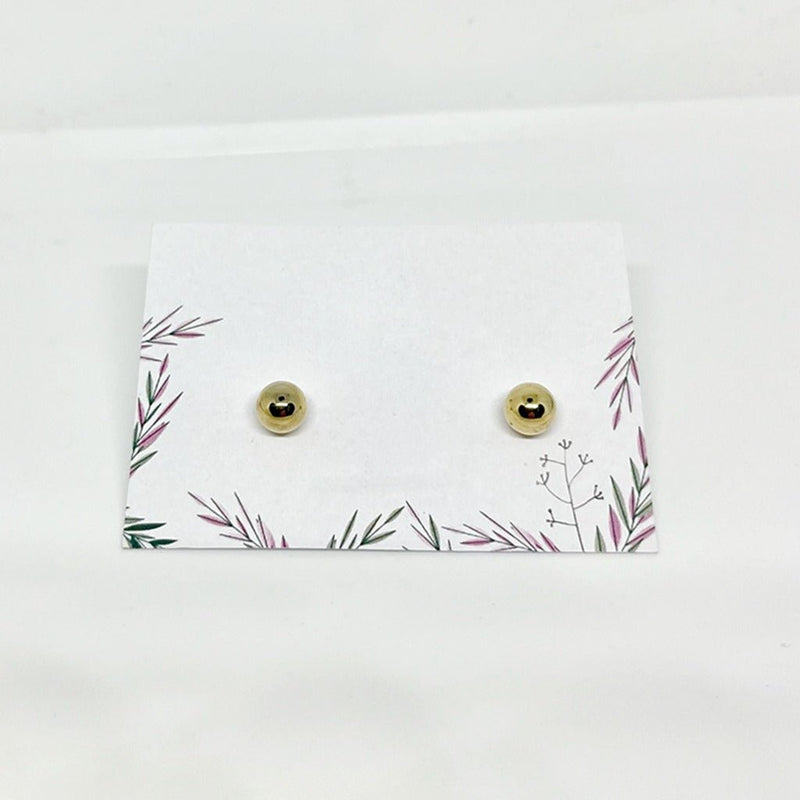 BISUTERIA - ZARCILLOS DE PIN TIPO BOTON - DORADOS - FamilyBox.Store enviar a venezuela ship to venezuela supermercado online venezuela online supermarket