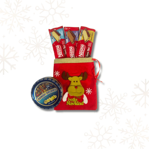 Bolsita de Navidad - Chocolates y Galletas - FamilyBox.Store enviar a venezuela ship to venezuela supermercado online venezuela online supermarket