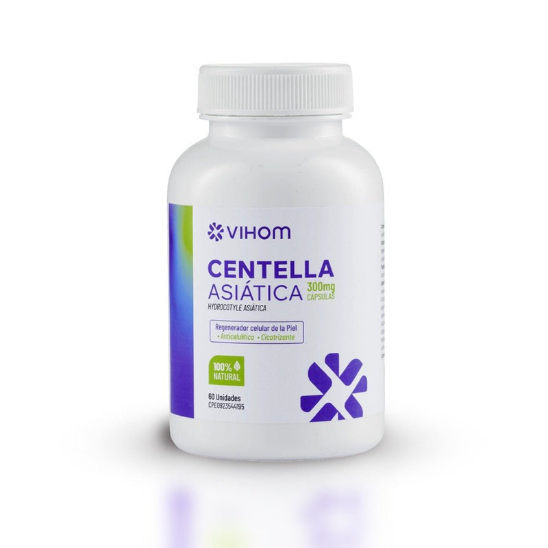 CENTELLA ASIATICA - VIHOM - 60 CAPSULAS - FamilyBox.Store enviar a venezuela ship to venezuela supermercado online venezuela online supermarket