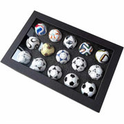 Colección de miniaturas de balones de fútbol de la Copa Mundial: 15 balones icónicos de Mundiales 1970-2026 - FamilyBox.Store enviar a venezuela ship to venezuela supermercado online venezuela online supermarket