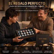 Colección de miniaturas de balones de fútbol de la Copa Mundial: 15 balones icónicos de Mundiales 1970-2026 - FamilyBox.Store enviar a venezuela ship to venezuela supermercado online venezuela online supermarket