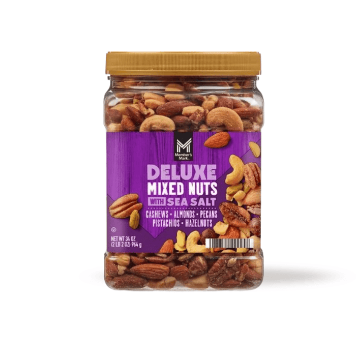 Deluxe Mixed Nuts Sea Salt - Member´s Mark - 964gr - FamilyBox.Store enviar a venezuela ship to venezuela supermercado online venezuela online supermarket