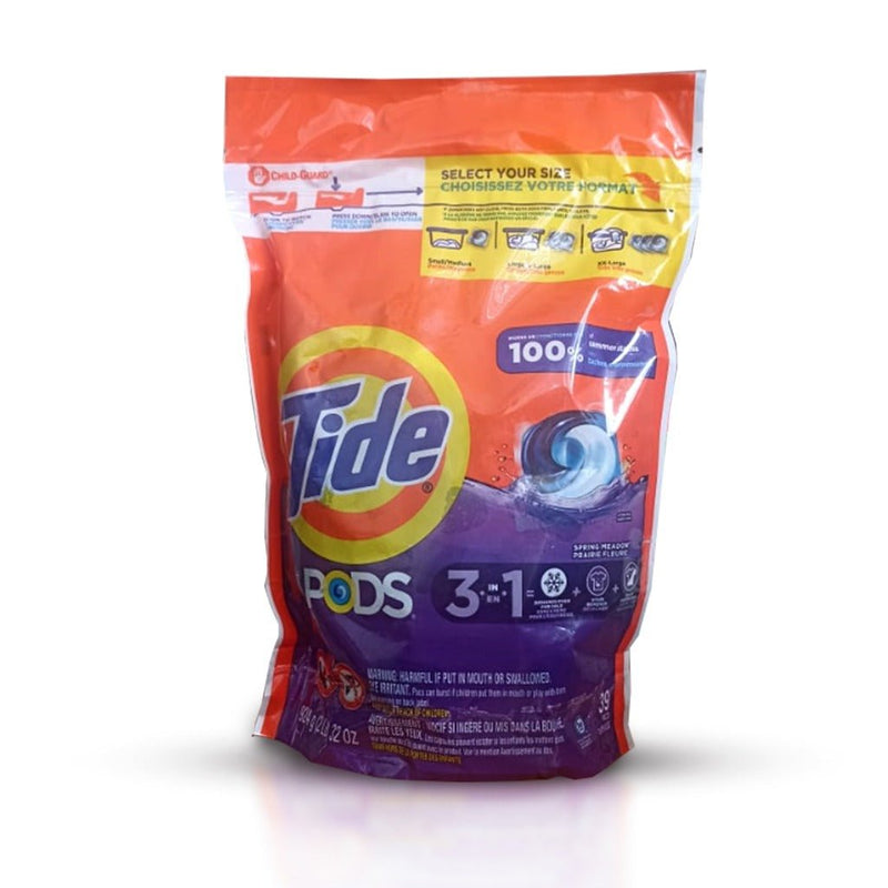 DETERGENTE EN CAPSULAS SPRING MEADOW 3 EN 1 - TIDE - 39 CAPSULAS - FamilyBox.Store enviar a venezuela ship to venezuela supermercado online venezuela online supermarket