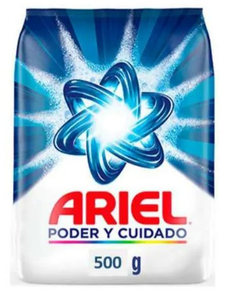 Detergente en polvo Ariel Poder y cuidado - 500gr. - FamilyBox.Store enviar a venezuela ship to venezuela supermercado online venezuela online supermarket