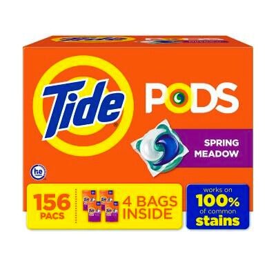 Detergente Tide Pods 3 en 1 Spring Meadow capsulas - Caja 4 bags - FamilyBox.Store enviar a venezuela ship to venezuela supermercado online venezuela online supermarket