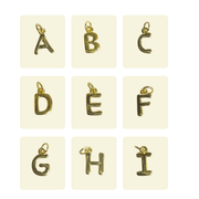 Dije de letras en acero inoxidable dorado - FamilyBox.Store enviar a venezuela ship to venezuela supermercado online venezuela online supermarket