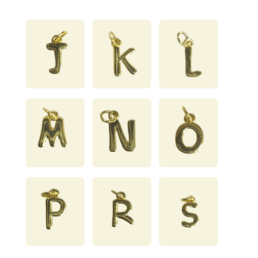 Dije de letras en acero inoxidable dorado - FamilyBox.Store enviar a venezuela ship to venezuela supermercado online venezuela online supermarket