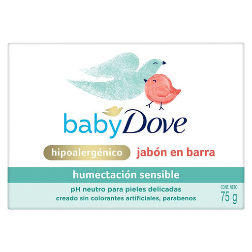 Dove Baby - Jabon en Barra - 75grs - Humectación Sensible - FamilyBox.Store enviar a venezuela ship to venezuela supermercado online venezuela online supermarket