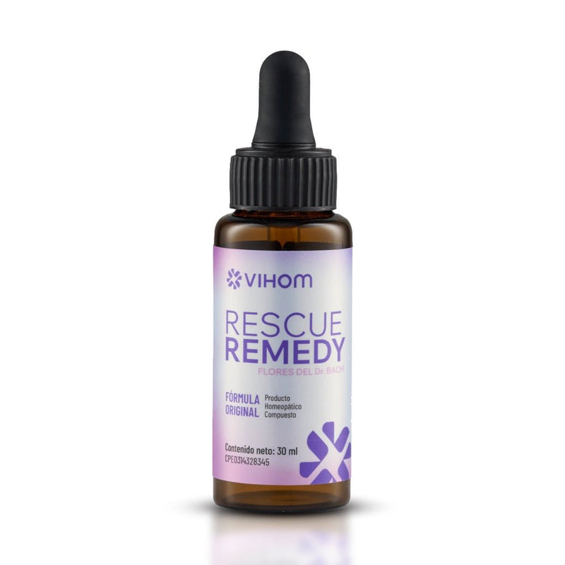 FLORES DE BACH GOTAS - RESCUE REMEDY - VIHOM - 30ML - FamilyBox.Store enviar a venezuela ship to venezuela supermercado online venezuela online supermarket