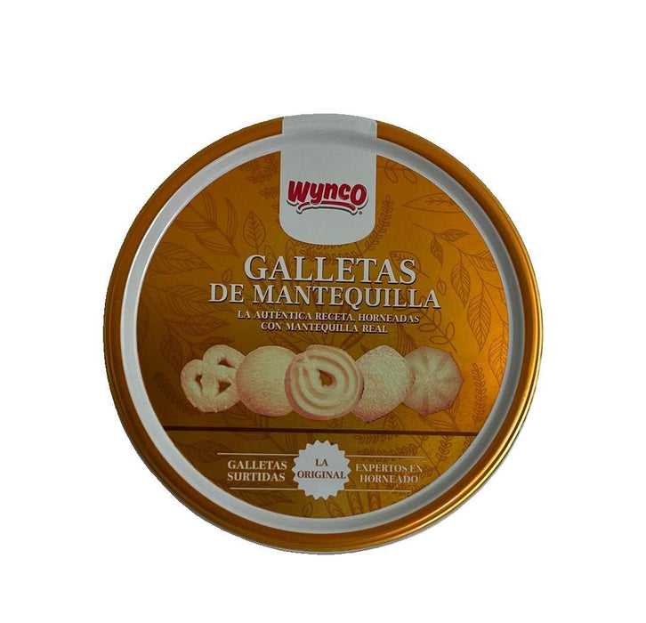 GALLETAS DE MANTEQUILLA LATA - WYNCO - 115GR. - FamilyBox.Store enviar a venezuela ship to venezuela supermercado online venezuela online supermarket