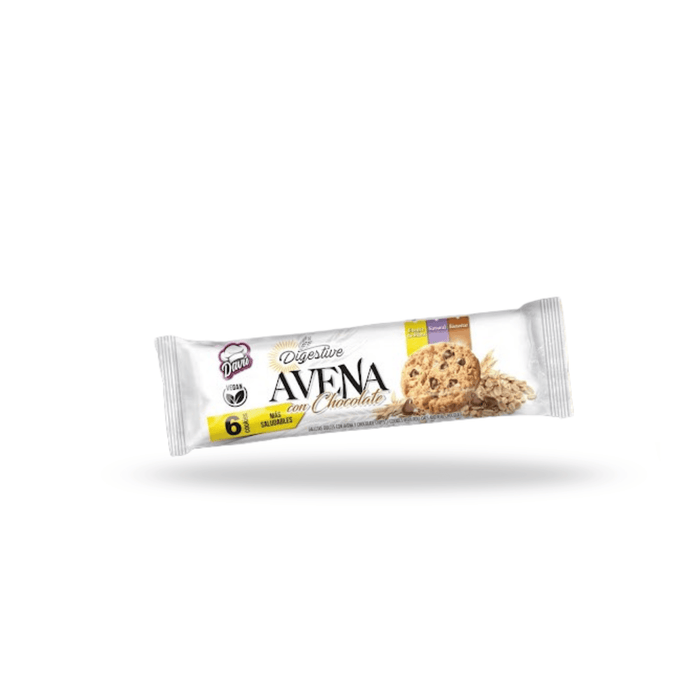 Galletas Digestive Avena con Chocolate Davu - 6 galletas - FamilyBox.Store enviar a venezuela ship to venezuela supermercado online venezuela online supermarket