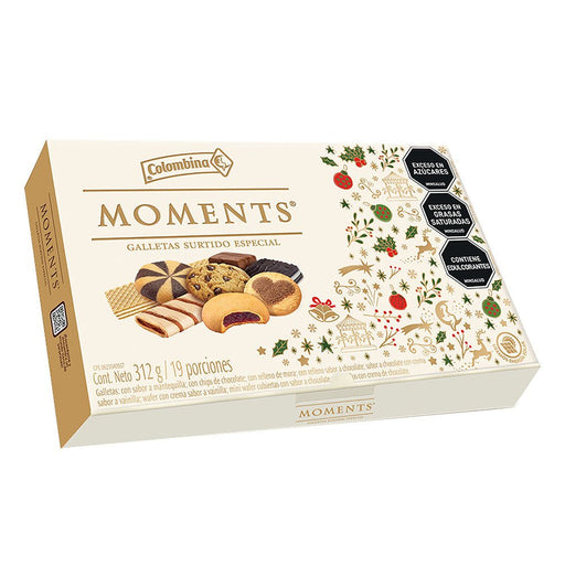 GALLETAS MOMENTS - COLOMBINA - 312gr. - FamilyBox.Store enviar a venezuela ship to venezuela supermercado online venezuela online supermarket