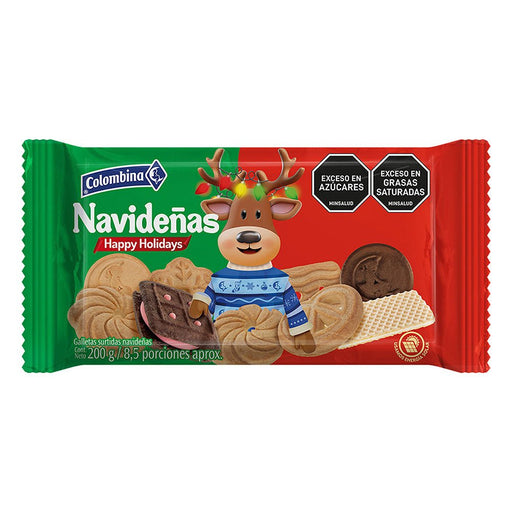 GALLETAS NAVIDEÑAS - COLOMBINA - 200GR. - FamilyBox.Store enviar a venezuela ship to venezuela supermercado online venezuela online supermarket