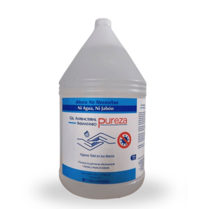 GEL ANTIBACTERIAL INSTANTANEO - PUREZA - 3.78LT - FamilyBox.Store enviar a venezuela ship to venezuela supermercado online venezuela online supermarket