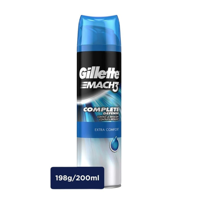 GEL DE AFEITAR PARA HOMBRE - GILLETTE MACH3 - EXTRA CONFORT - 200ML. - FamilyBox.Store enviar a venezuela ship to venezuela supermercado online venezuela online supermarket