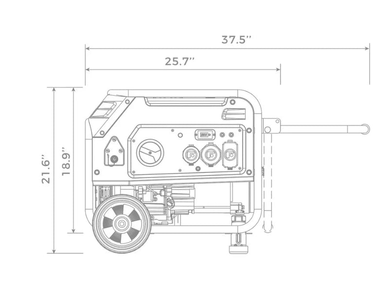 Generador de Energía Portátil (Planta) FIRMAN 4550 W Dual Fuel Gasolina y Gas - H03652 - FamilyBox.Store enviar a venezuela ship to venezuela supermercado online venezuela online supermarket