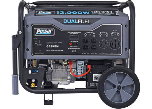 Generador Pulsar G12KBN 9500W Dual Fuel (Gasolina / GLP) con Arranque Eléctrico - FamilyBox.Store enviar a venezuela ship to venezuela supermercado online venezuela online supermarket