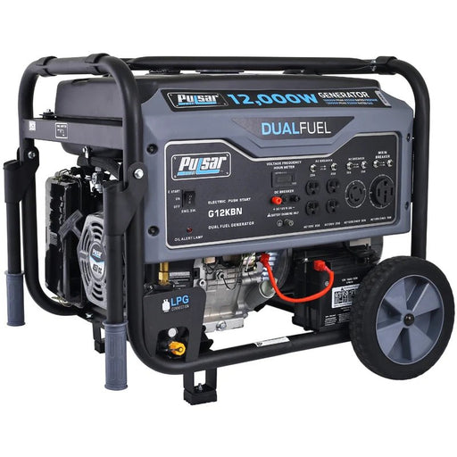 Generador Pulsar G12KBN 9500W Dual Fuel (Gasolina / GLP) con Arranque Eléctrico - FamilyBox.Store enviar a venezuela ship to venezuela supermercado online venezuela online supermarket