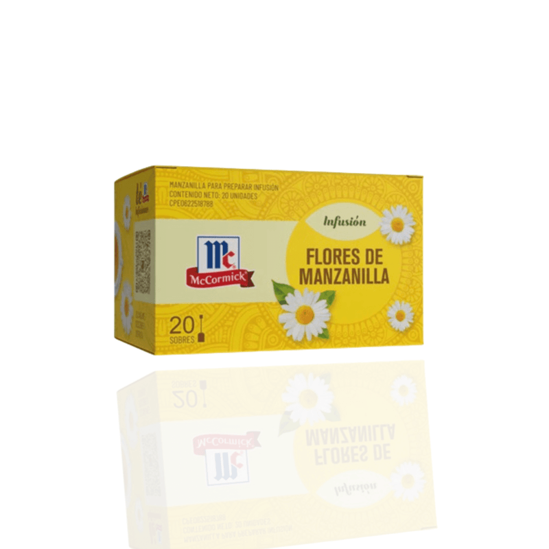 Infusión Flores de Manzanilla Mc Cormick - 20 Sobres - FamilyBox.Store enviar a venezuela ship to venezuela supermercado online venezuela online supermarket