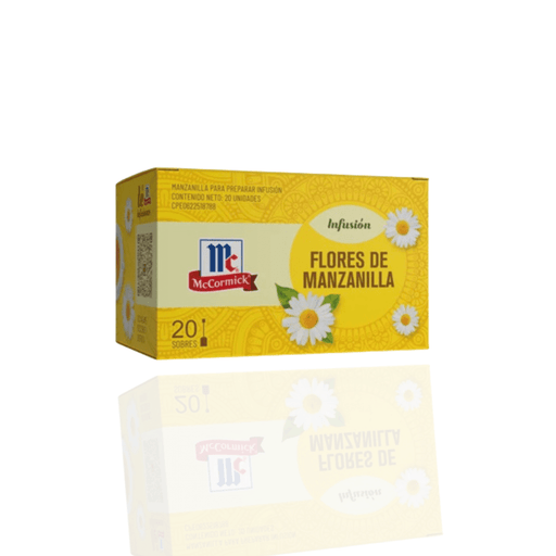 Infusión Flores de Manzanilla Mc Cormick - 20 Sobres - FamilyBox.Store enviar a venezuela ship to venezuela supermercado online venezuela online supermarket