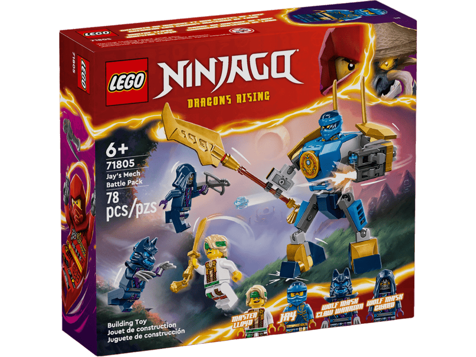 Juguete - Ninjago Drangon Rising Jay´s Mech Battle pack Lego - 78 pcs - FamilyBox.Store enviar a venezuela ship to venezuela supermercado online venezuela online supermarket