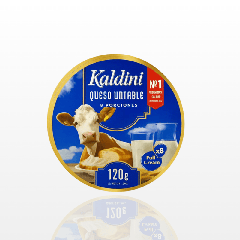 Kaldini Queso Untable 8 porciones - 120gr - FamilyBox.Store enviar a venezuela ship to venezuela supermercado online venezuela online supermarket