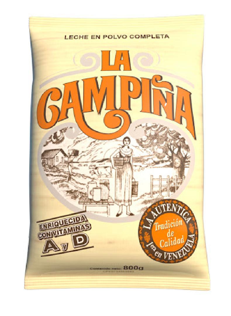Leche en polvo La Campiña - 800gr - FamilyBox.Store enviar a venezuela ship to venezuela supermercado online venezuela online supermarket