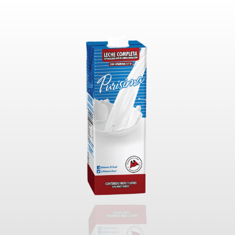 Leche Liquida Entera Purisima - 1ltr - FamilyBox.Store enviar a venezuela ship to venezuela supermercado online venezuela online supermarket