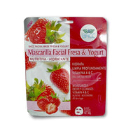 MASCARILLA FACIAL FRESA Y YOGURT - BACC - 1 MASK SACHET - 40GR - FamilyBox.Store enviar a venezuela ship to venezuela supermercado online venezuela online supermarket