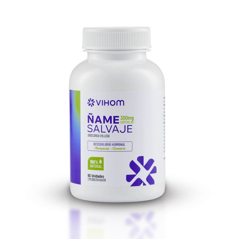 ÑAME SALVAJE - VIHOM - 60 CAPSULAS - FamilyBox.Store enviar a venezuela ship to venezuela supermercado online venezuela online supermarket