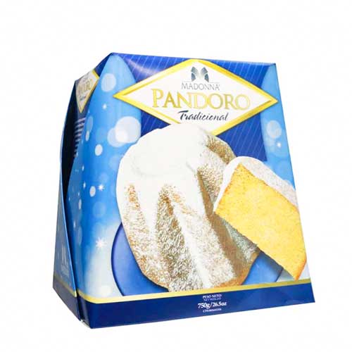 Pandoro Madonna - Tradicional - 750grs - FamilyBox.Store enviar a venezuela ship to venezuela supermercado online venezuela online supermarket