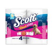 PAPEL HIGIENICO - SCOTT - RINDEMAX - 4 ROLLOS - DOBLE HOJA - FamilyBox.Store enviar a venezuela ship to venezuela supermercado online venezuela online supermarket