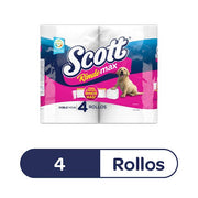 PAPEL HIGIENICO - SCOTT - RINDEMAX - 4 ROLLOS - DOBLE HOJA - FamilyBox.Store enviar a venezuela ship to venezuela supermercado online venezuela online supermarket