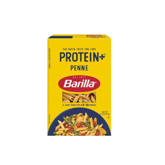 Pasta Barilla Penne Protein+ - 411gr - FamilyBox.Store enviar a venezuela ship to venezuela supermercado online venezuela online supermarket