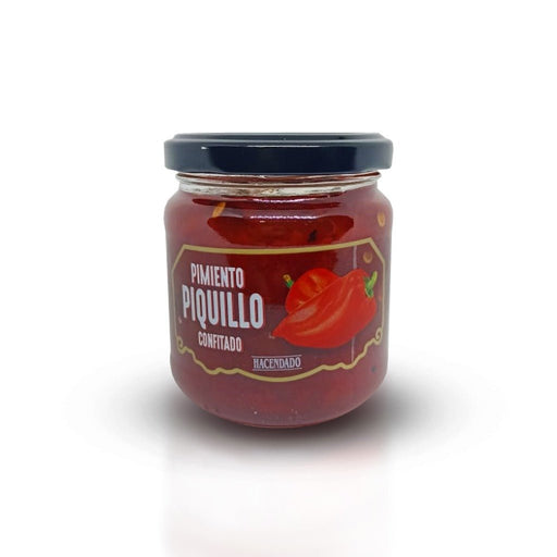 Pimiento de piquillo Confitado Hacendado-230grs - FamilyBox.Store enviar a venezuela ship to venezuela supermercado online venezuela online supermarket